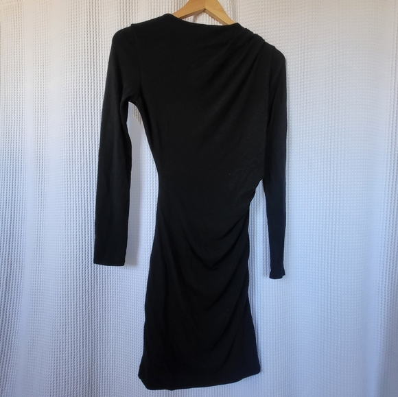Side Ruched Knit Jersey Dress Banana Republic Dress - Picture 2 of 4